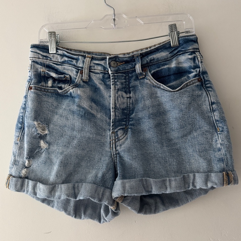 Old‎ Navy High Rise O.G Straight Light Wash Denim Shorts
